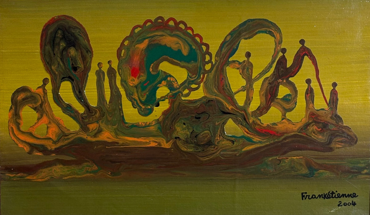 Portail abstrait by Frankétienne