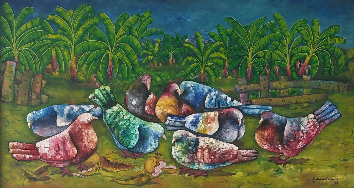 Les Bananiers by Gesner Armand