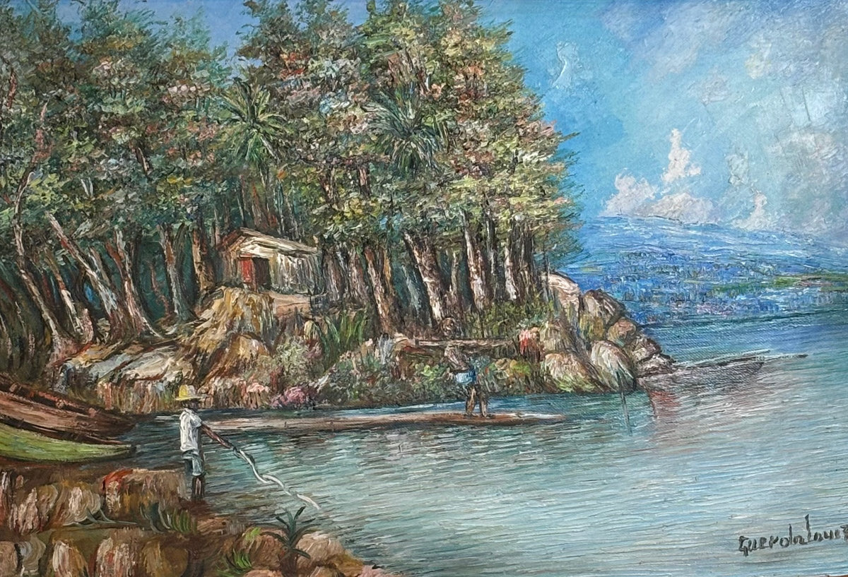 Les Pêcheurs by Guerda Louizor