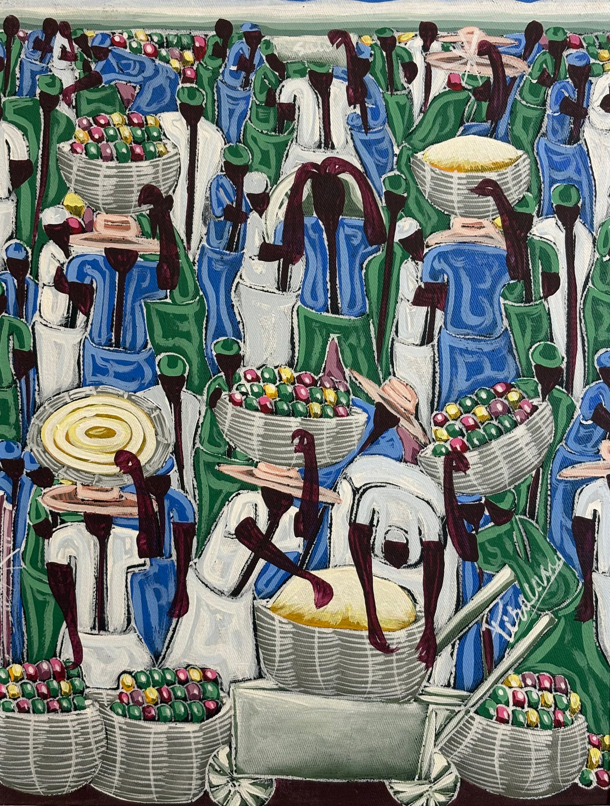 Au Marché by Pira Casso