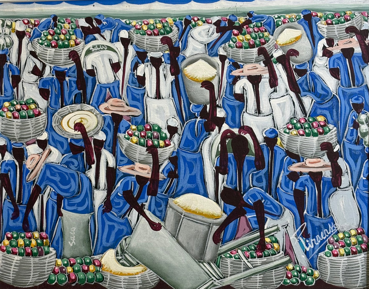 Dames en bleu by Pira Casso