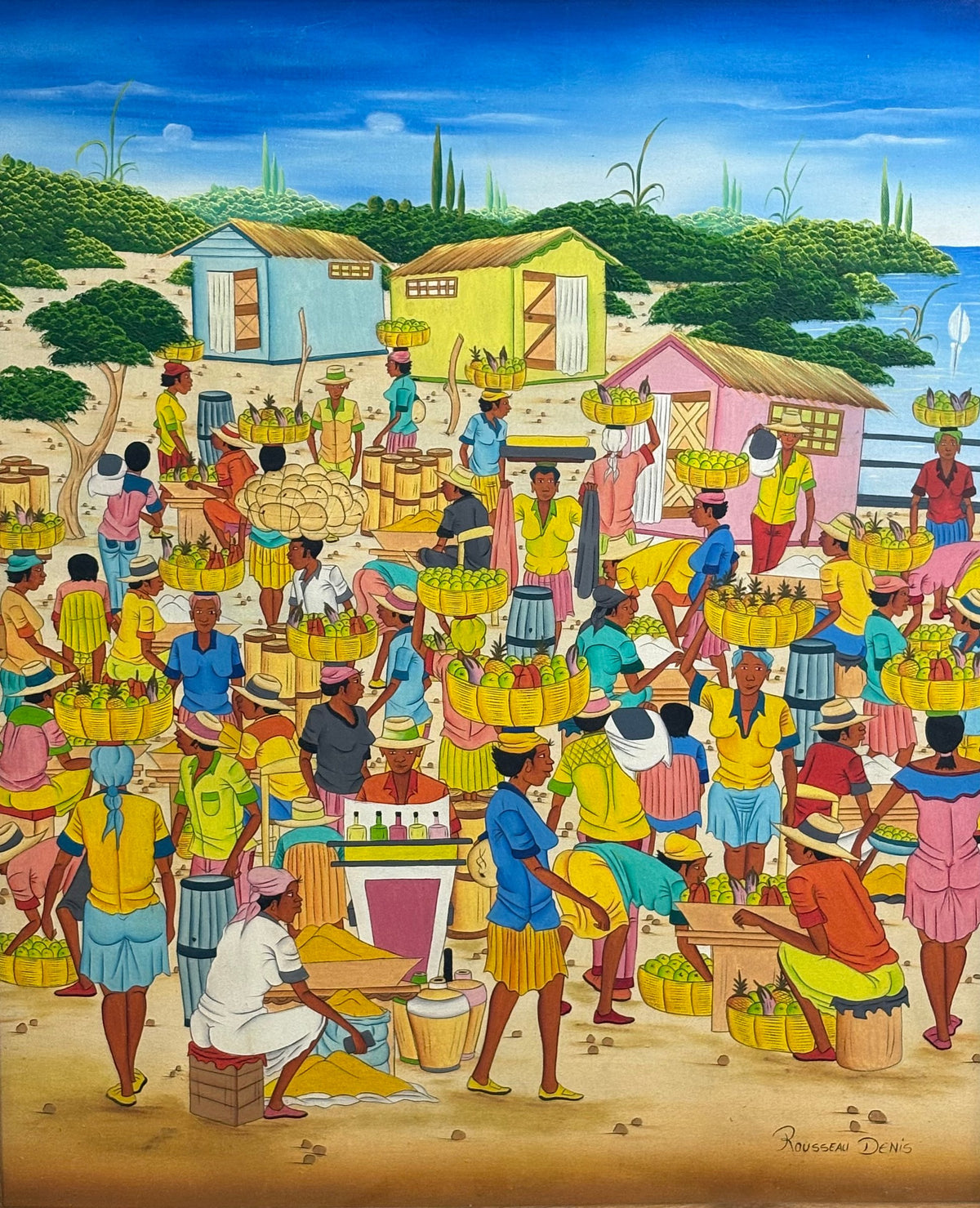 Marché by Denis Rousseau